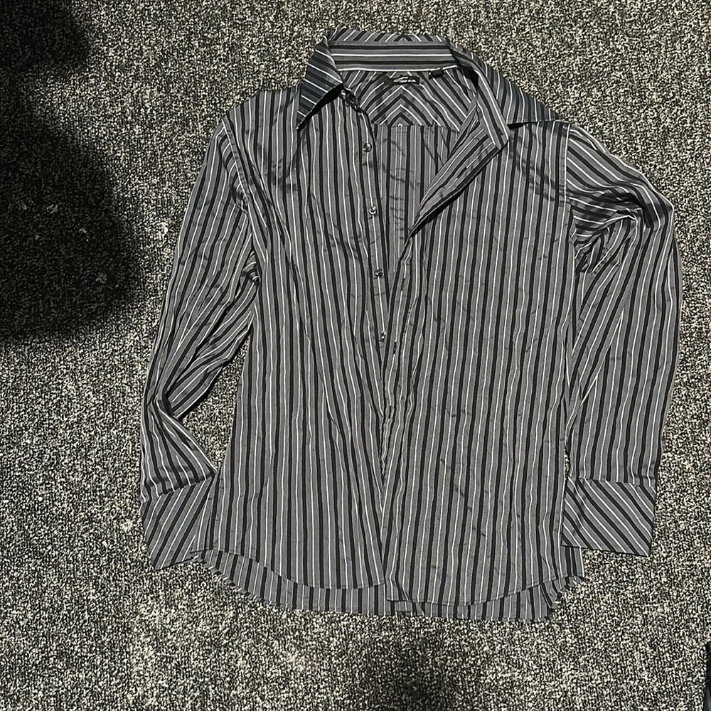 Striped Long Sleeve button down